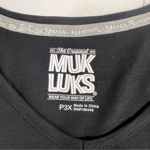 Muk Luks 2pc Top & Cardigan Sweater Set - Picture 4 of 14